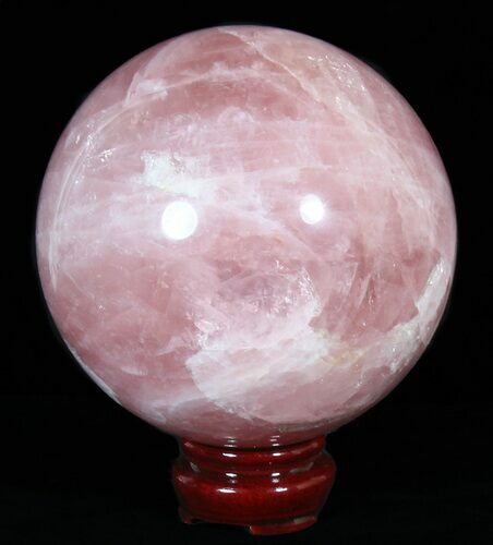 Polished Brazilian Rose Quartz Sphere #50698